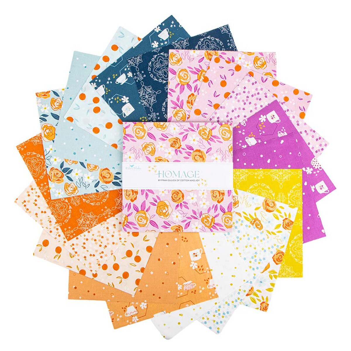 Riley Blake Designs Homage 10 inch Stacker 10-17220-42 by Fran Gulick