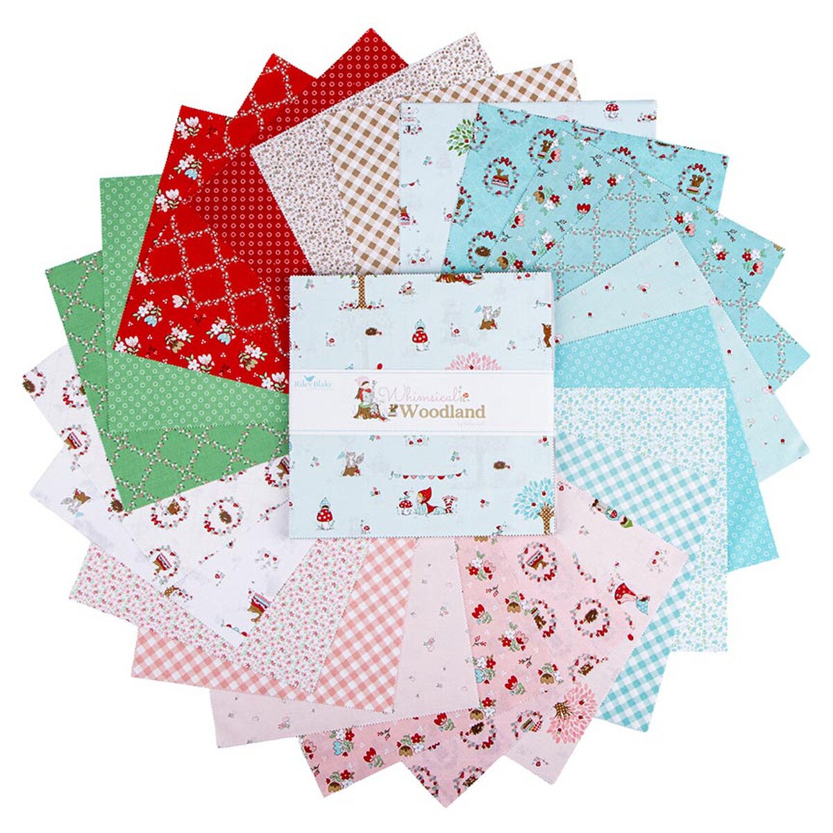 Riley Blake Designs 10-17640-42 Whimsical Woodland 10" Stacker Whimsical Woodland Collection