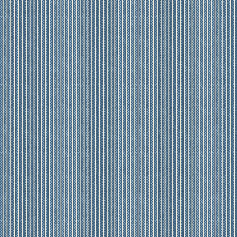 END OF BOLT 1172 Tilda Creating Memories Wovens 160070 Tinystripe Blue background 100% cotton quilting fabric