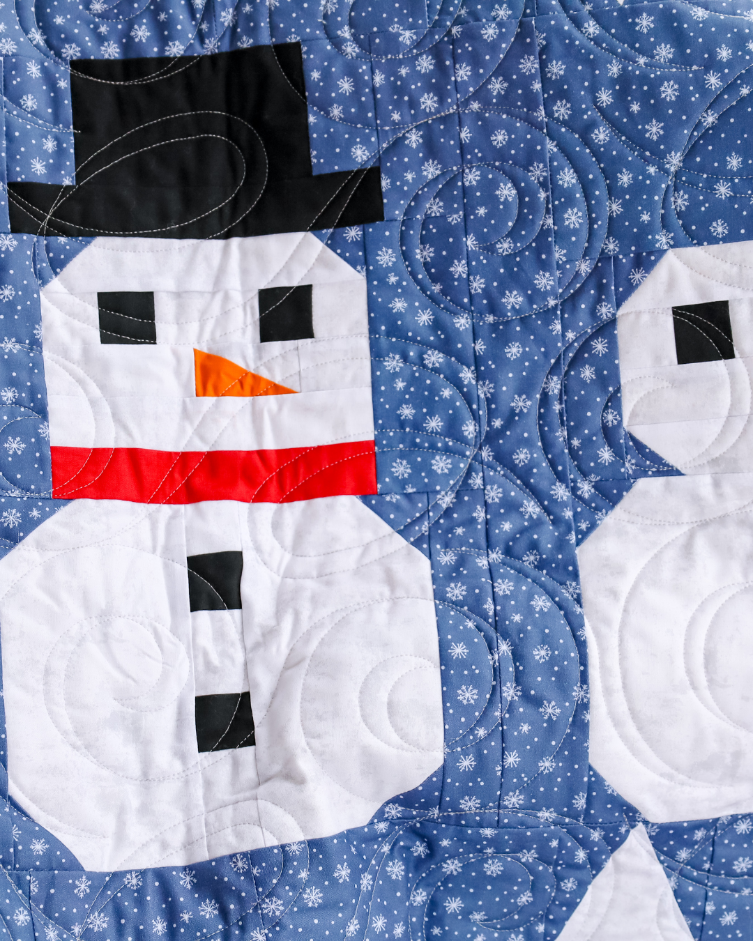 Frost Friends Snowman Pre Cut Quilt Kit