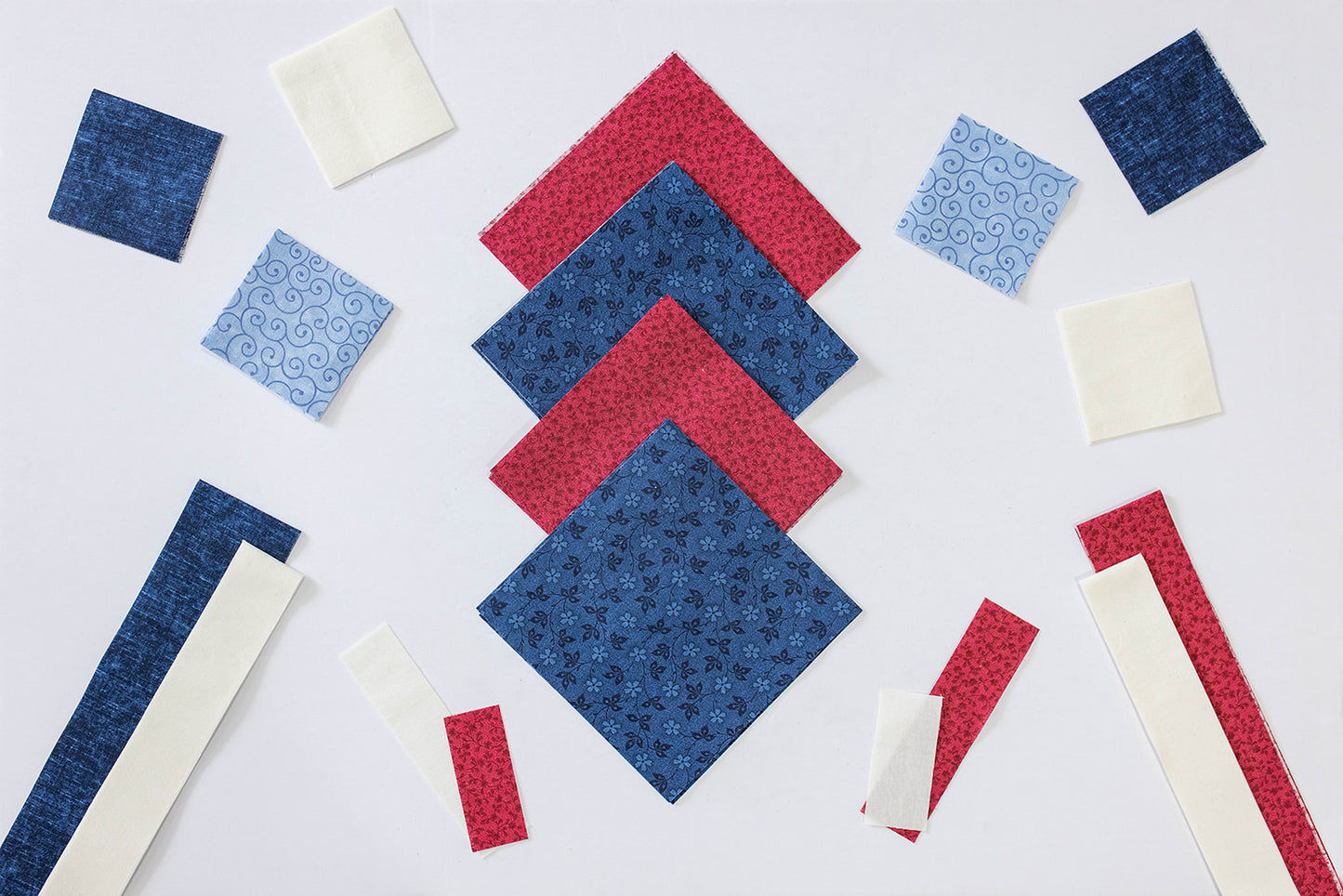 Land of Liberty Precut Table Runner Quilt Kit (Includes Backing!)