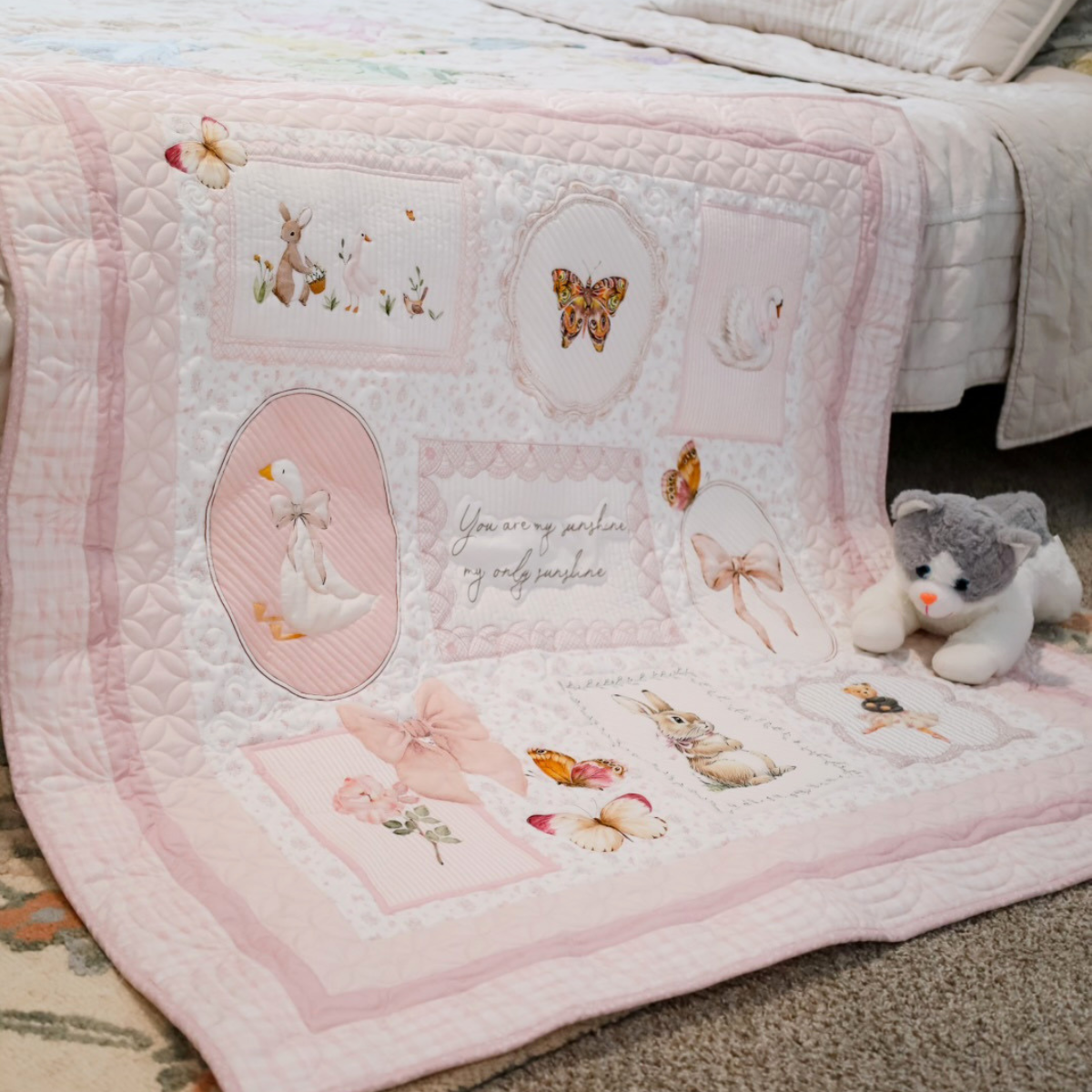 Tiny Treasure Easy Snuggle Quilt Kit - (PlushMere Backing Included)