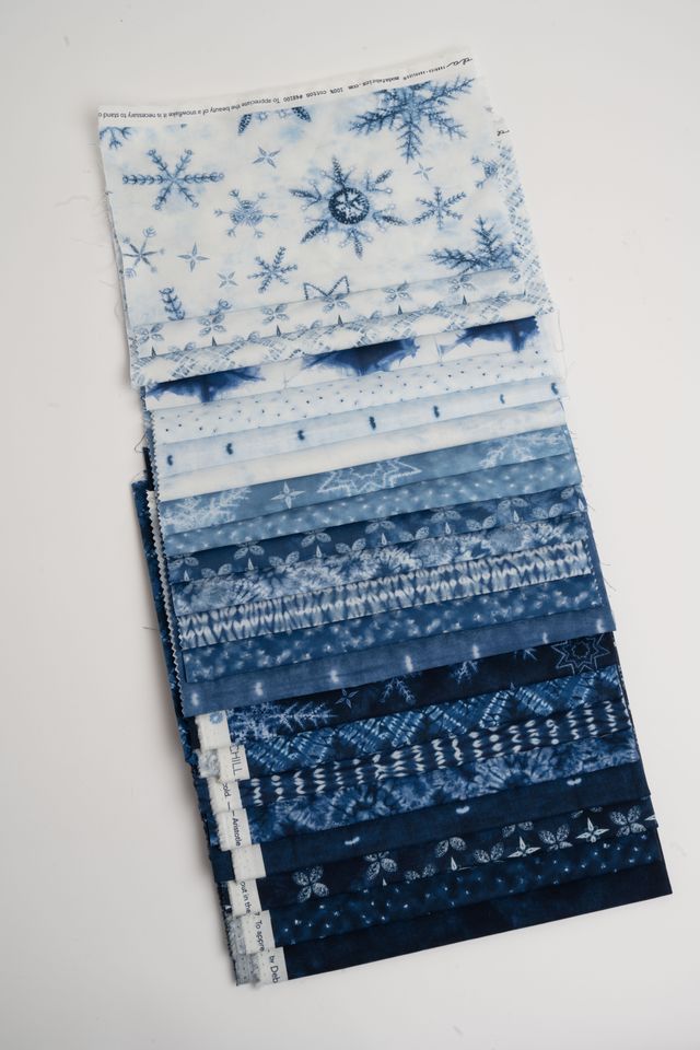 Winter Chill Jelly Roll® 48100JR Moda Precuts Jelly Roll 100% cotton fabric quilt strips by Moda Debbie Maddy