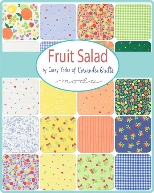 Fruit Salad Jelly Roll® 29240JR Moda Precuts 100% cotton fabric quilt strips by Corey Yoder