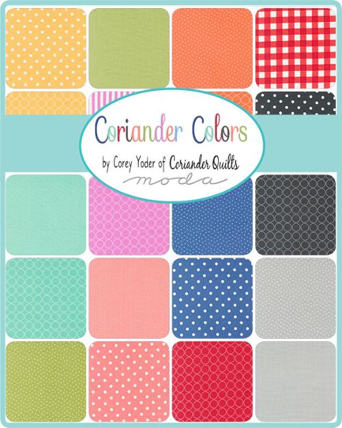 Coriander Colors Jelly Roll® 29200JR Moda Precuts 100% cotton fabric quilting strips by Corey Yoder