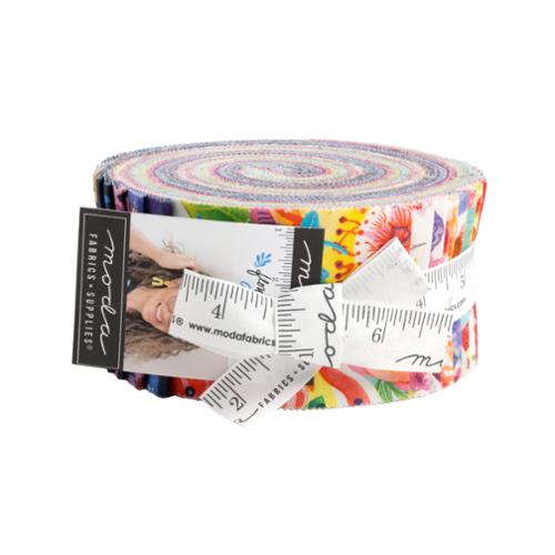 Flower Patches Jelly Roll® 21820JR Moda Precuts 100% cotton fabric quilt strips by Amarilys Henderson