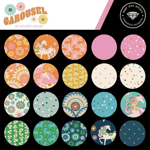 Carousel Layer Cake® RS0094LC Ruby Star Precut Moda Pre cuts quilt fabric 10 inch squares Melody Miller
