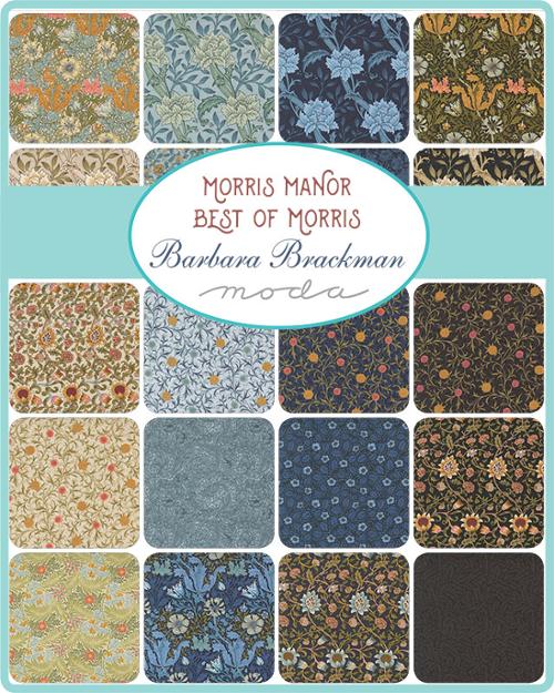 Morris Manor Jelly Roll® 8390JR Moda Precuts 100% cotton fabric quilt strips by Moda paper and cloth Barbara Brackman