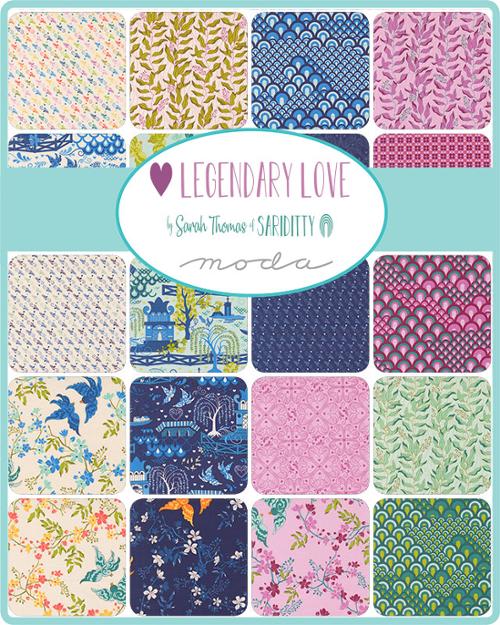 Legendary Love Layer Cake® 45050LC Moda Precuts pre-cut Layer Cake 10" squares quilt fabric by Moda Sariditty