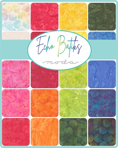 Echo Batiks Jelly Roll® 4369JR Moda Precuts Quilt fabric pre cut Moda Designers Batik