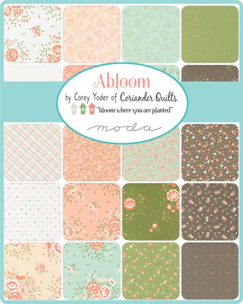 Abloom Jelly Roll® 29210JR Moda Precuts 100% cotton fabric quilting strips by Moda Corey Yoder