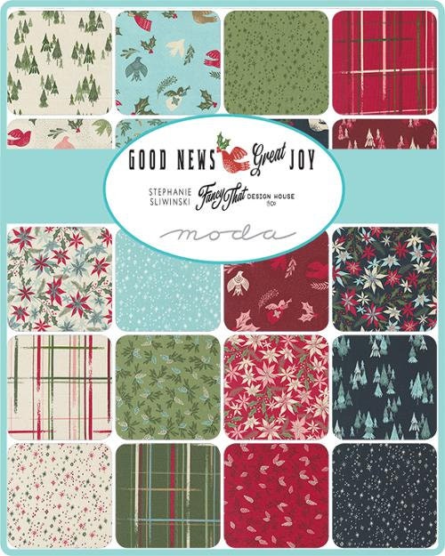 Good News Great Joy 35 pc Fat Quarter Bundle by Fancy That Studios for Moda 45560AB