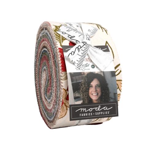 Old World Yuletide Jelly Roll® 45620JR Moda Precuts Jelly Roll 100% cotton fabric quilt strips by Fancy That Designs