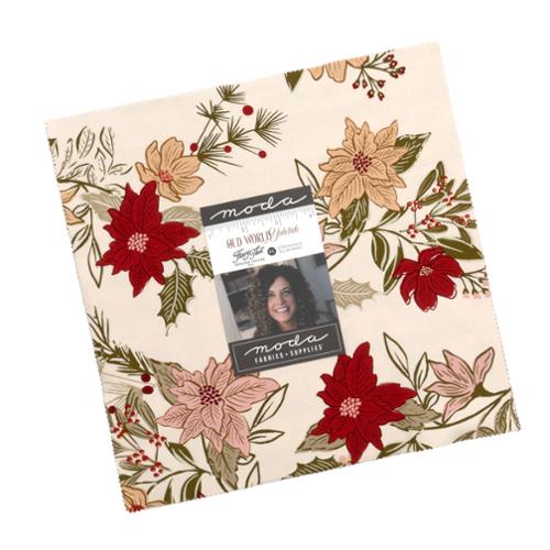 Old World Yuletide Layer Cake® 45620LC Moda Precuts pre-cut Layer Cake 10" squares quilt fabric by Fancy That Designs