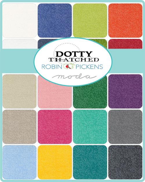 Dotty Thatched Jelly Roll® 48715JR Moda Precuts Moda Precuts Pre cut Quilt fabric strips By Robin Pickins