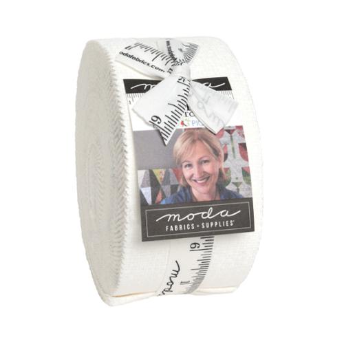Dotty Thatched Jelly Roll® Blizzard 48715JR150 Moda Precuts Moda Precuts Pre cut Quilt fabric strips By Robin Pickins