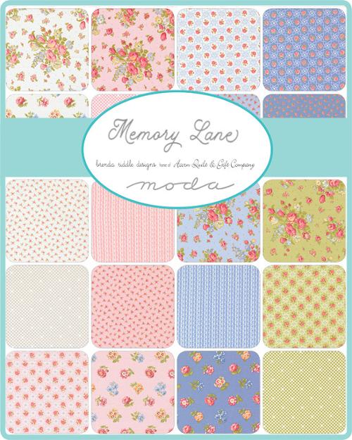 Memory Lane Jelly Roll® 18780JR Moda Precuts 100% cotton fabric quilt strips by Brenda Riddle Designs