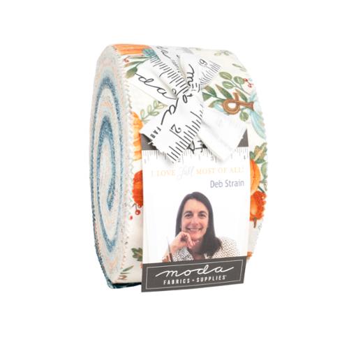 I Love Fall Most Jelly Roll® 56140JR Moda Precuts 100% cotton fabric quilt strips by Deb Strain
