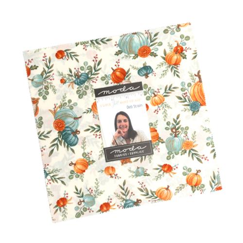 I Love Fall Most Layer Cake® 56140LC Moda Precuts Layer Cake 10" squares quilt fabric by Deb Strain
