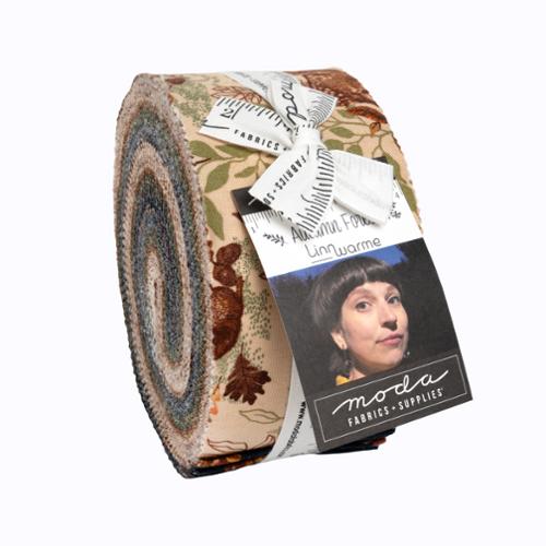 Autumn Forest Jelly Roll® 14120JR Moda Precuts 100% cotton fabric quilt strips by Linn Warme