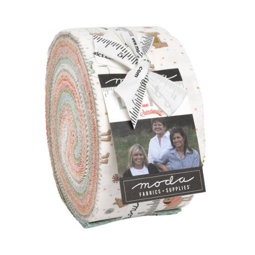 Lucky Jelly Roll® 55700JR Moda Precuts Moda Precuts 100% cotton fabric quilt strips by Sweetwater