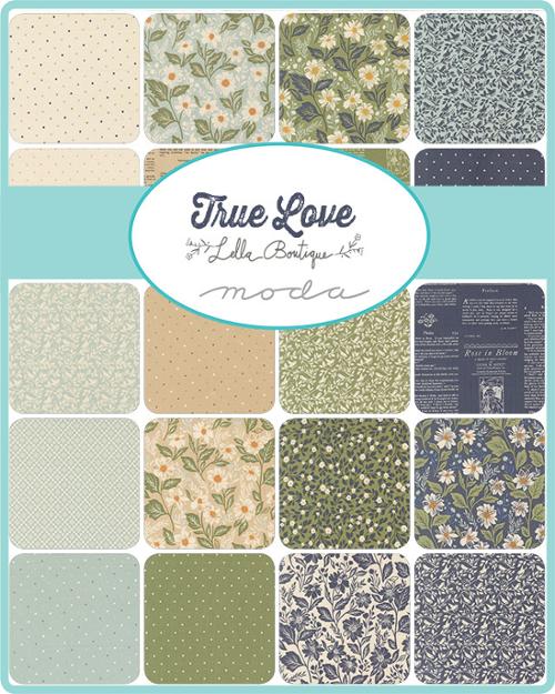 True Love Layer CakeĀ® 5260LC Moda Precuts 100% cotton quilting fabric 10" squares quilt fabric by Lella Boutique