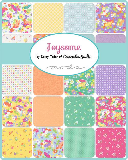 Joysome Jelly RollĀ® 29250JR Moda Precuts 100% cotton fabric quilt strips by Corey Yoder