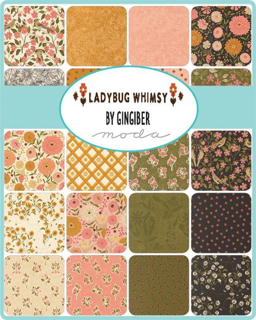 Ladybug Whimsy Jelly Roll® 48440JR Moda Precuts 100% cotton fabric quilt strips by Gingiber