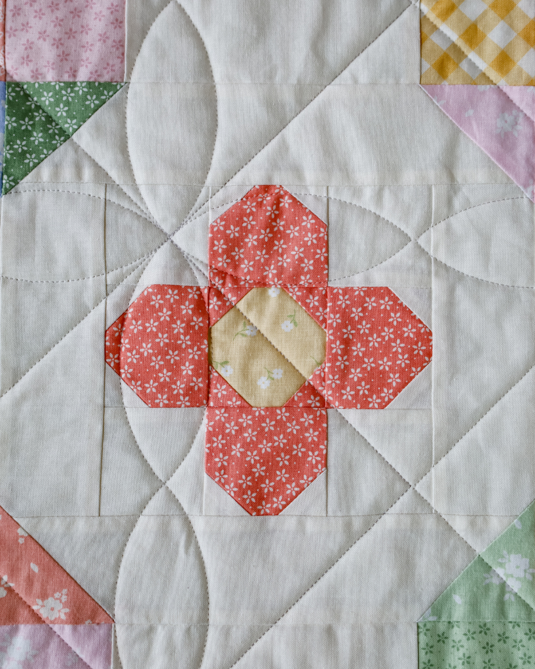 Garden Gate Pre-Cut Quilt Kit Featuring Pastel Prairie by My Sew Quilty Life Moda