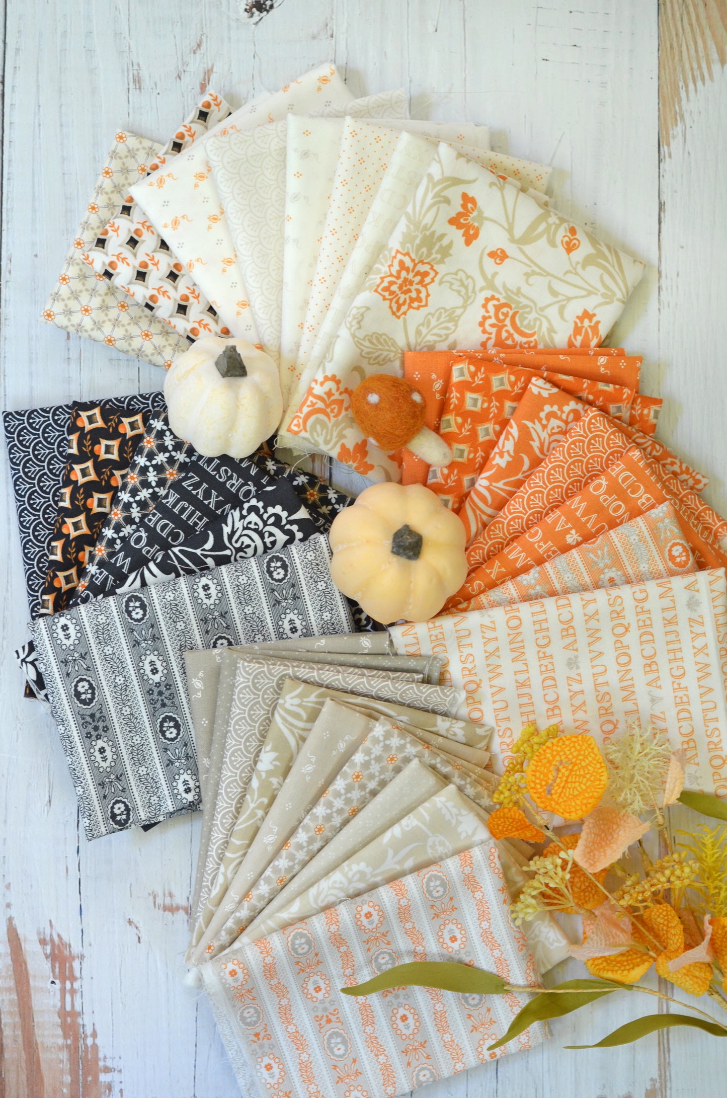 Agatha Road 9 x 22 Cut 35410F8 Moda Precuts 32 piece Fat Eighth Bundle 100% cotton fabric quilt by Moda Fabrics Fig Tree & Co