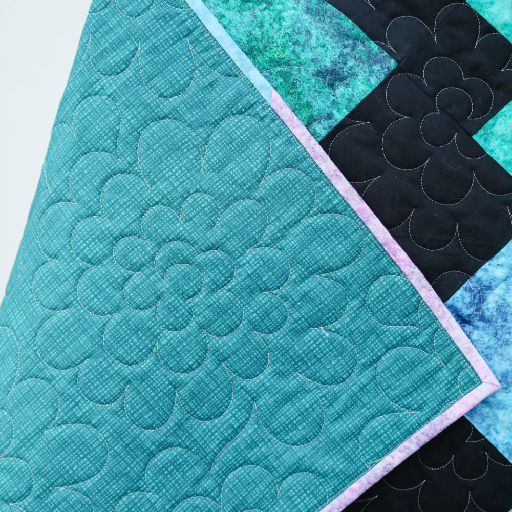 Deep Sea Texture Backing for Beaded Jewel quilt, 4 yards