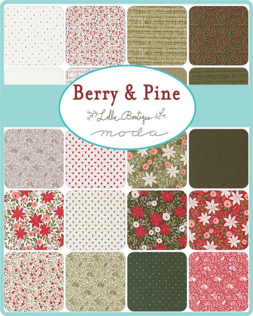 Berry And Pine Jelly Roll® 5240JR Moda Precuts by Lella Boutique