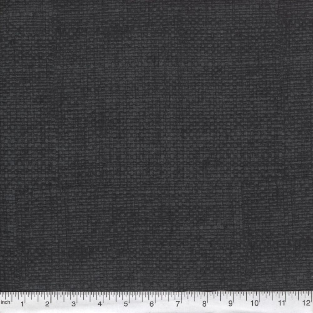 Crosshatch Black Backing for Mixmaster Steel quilt, 4 yards