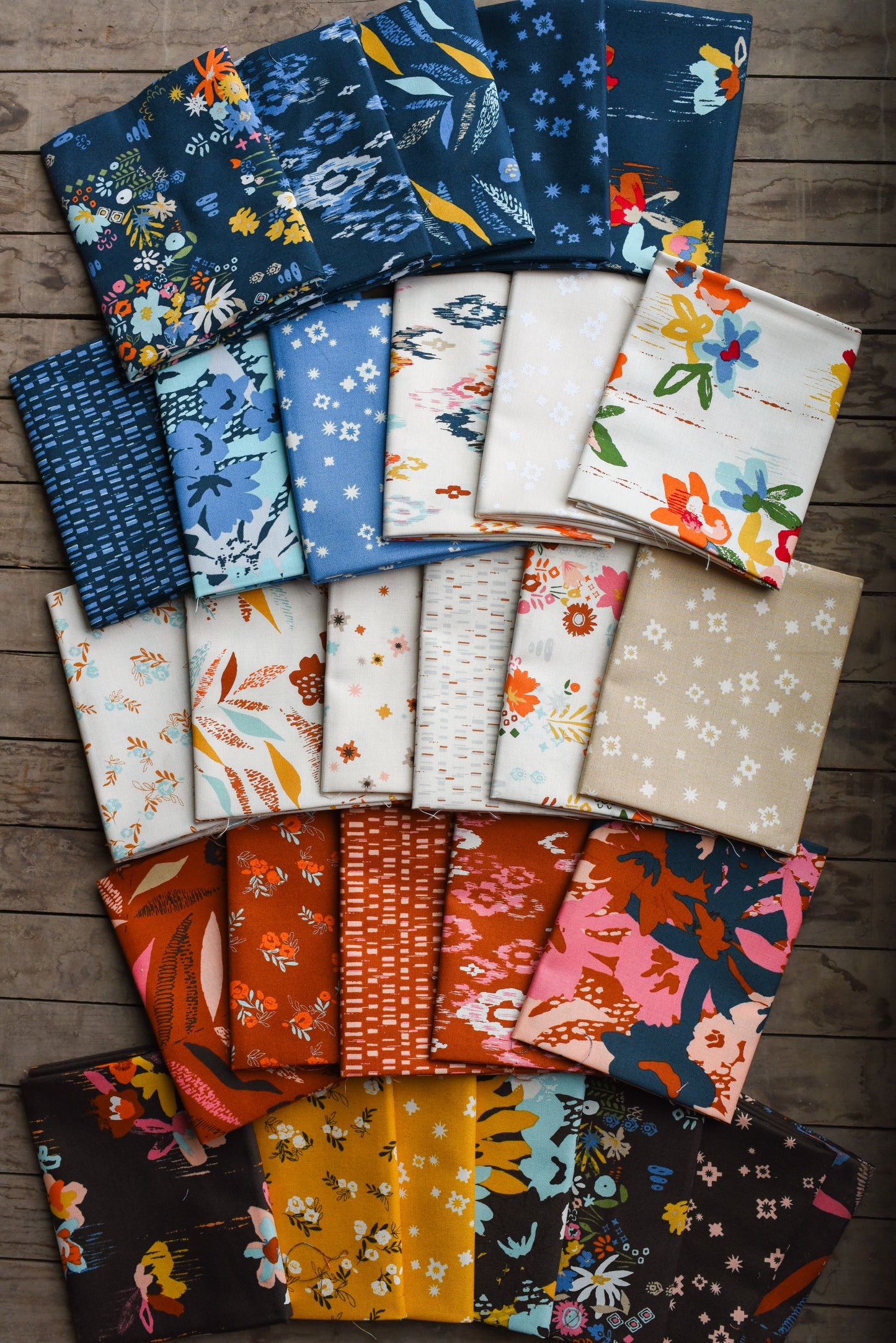 Boho Haven Jelly Roll® 45640JR Moda Precuts Moda Precuts 100% cotton fabric quilt strips by Fancy that Design House