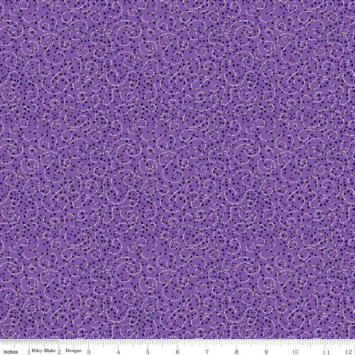 Plum Petals Geometric Purple C15643 Riley Blake By The Yard Fabric cotton quilt fabric