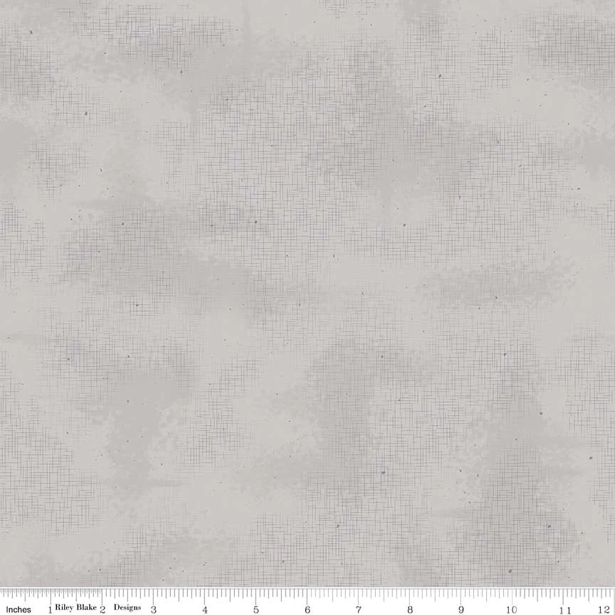 END OF BOLT 63 Riley Blake Shabby C605 Gray 100% cotton quilting fabric