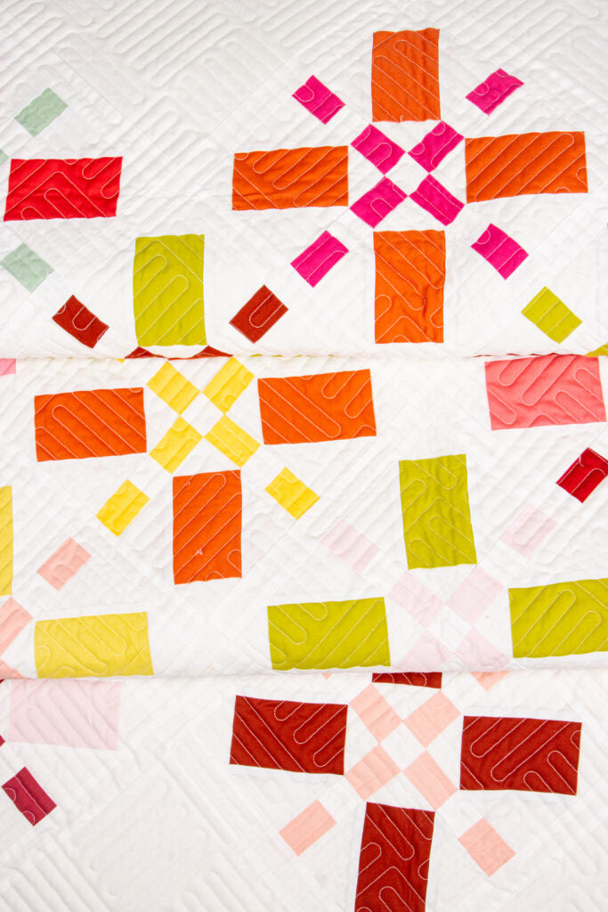 Positive Vibes Precut Quilt Kit Featuring Riley Blake Confetti Cottons