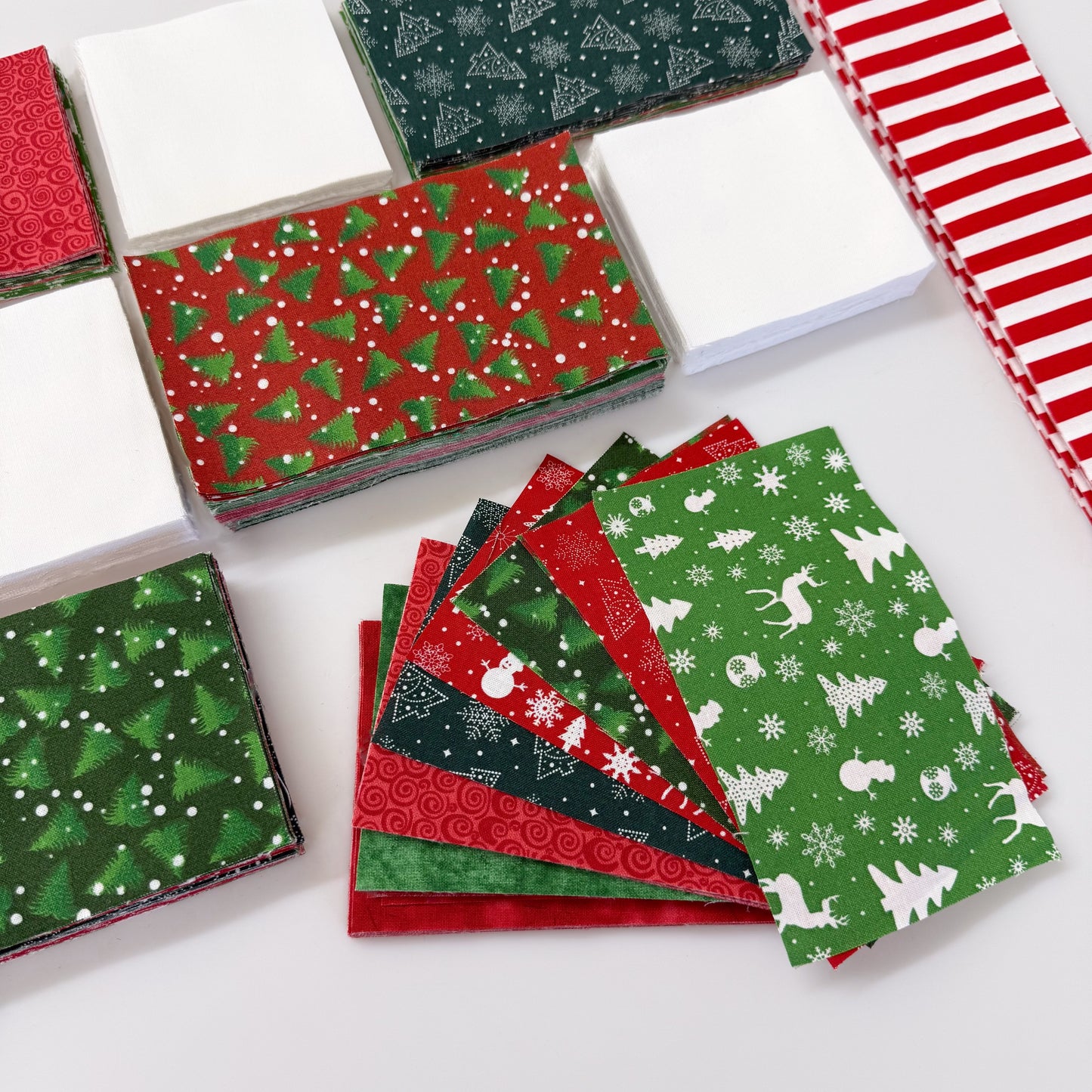 Brick Merry Christmas Quilt Kit (Backing Available)