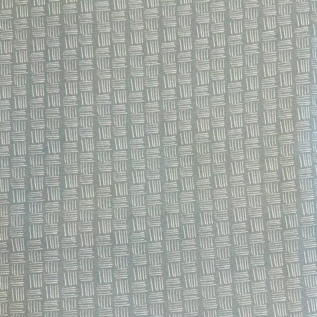 END OF BOLT 960 My Fabric Addiction White Stripes on Sage Green Background 100% cotton quilting fabric