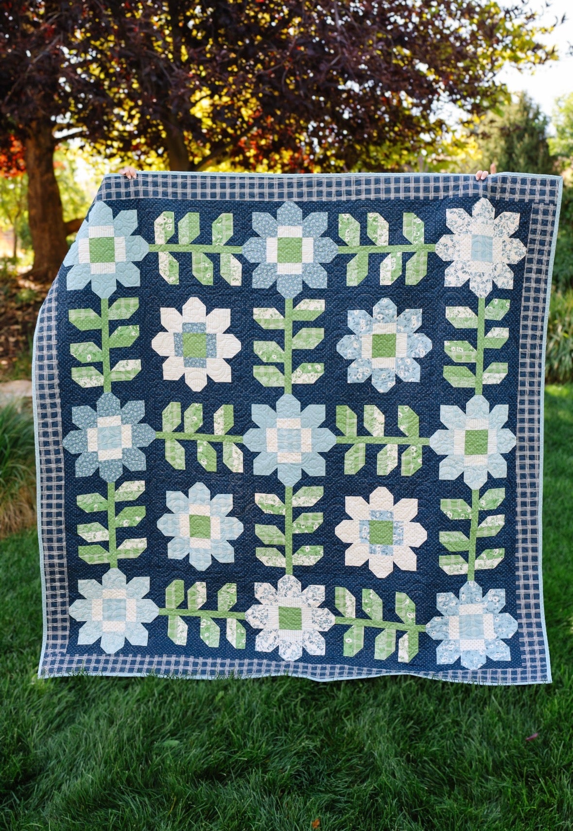 Edelweiss PRE CUT Quilt Kit Featuring by Camille Roskelley featuring Nantucket Summer by Moda fabrics
