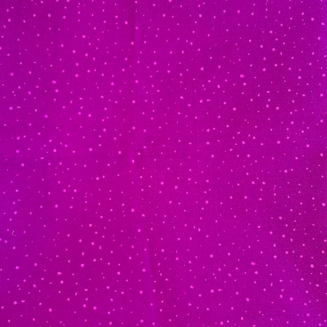 END OF BOLT 1098 My Fabric Addiction Plum Sugar Dust on Purple background 100% cotton quilting fabric