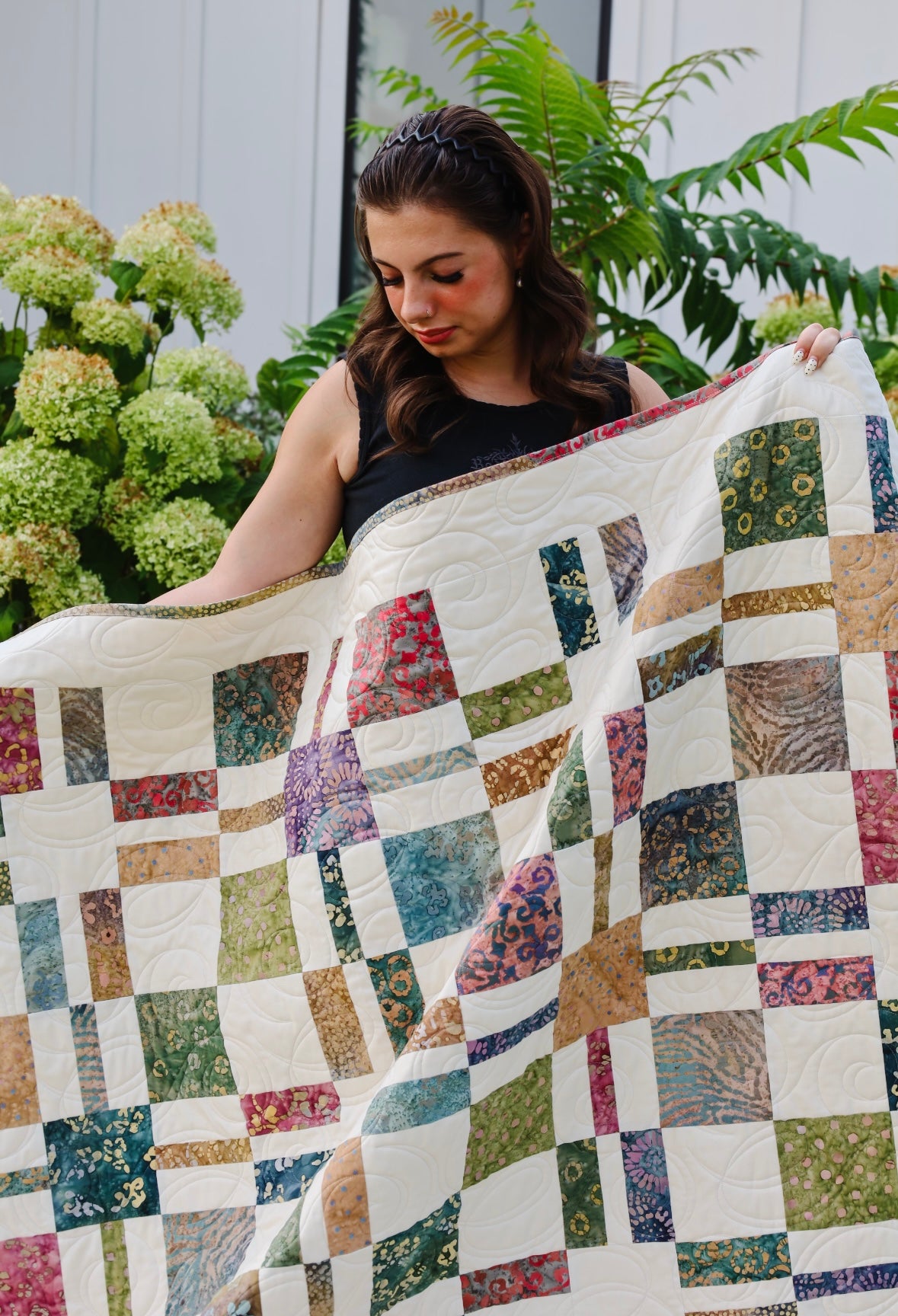 Tidepool Cabana Precut Quilt Kit