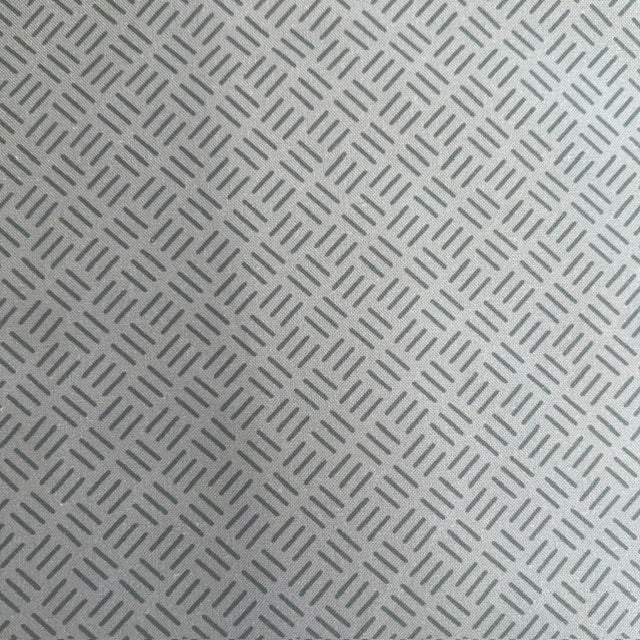 END OF BOLT 1104 My Fabric Addiction Gray Stripes on Gray background 100% cotton quilting fabric