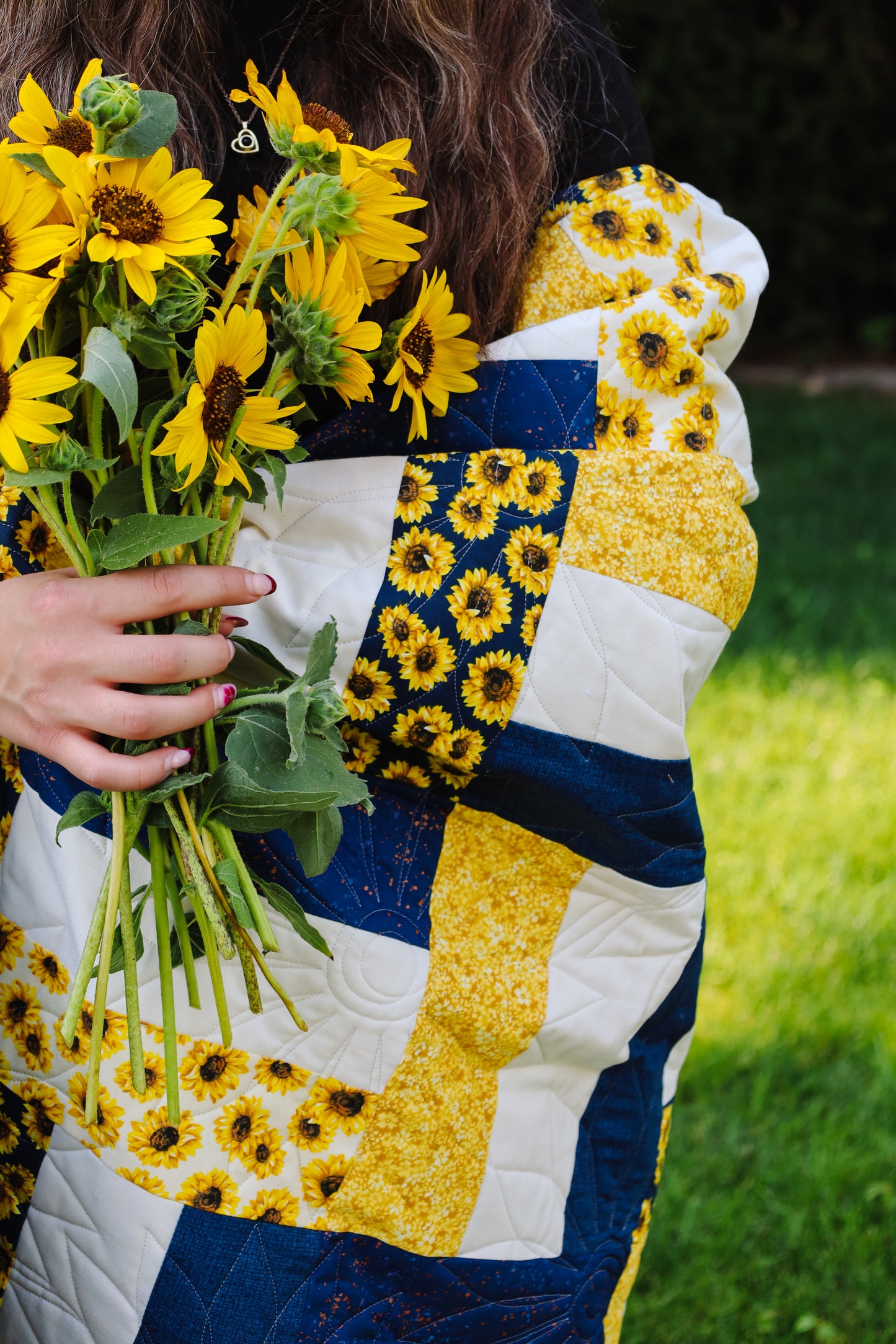 Picket Fences Sunflower (Backing Available!)