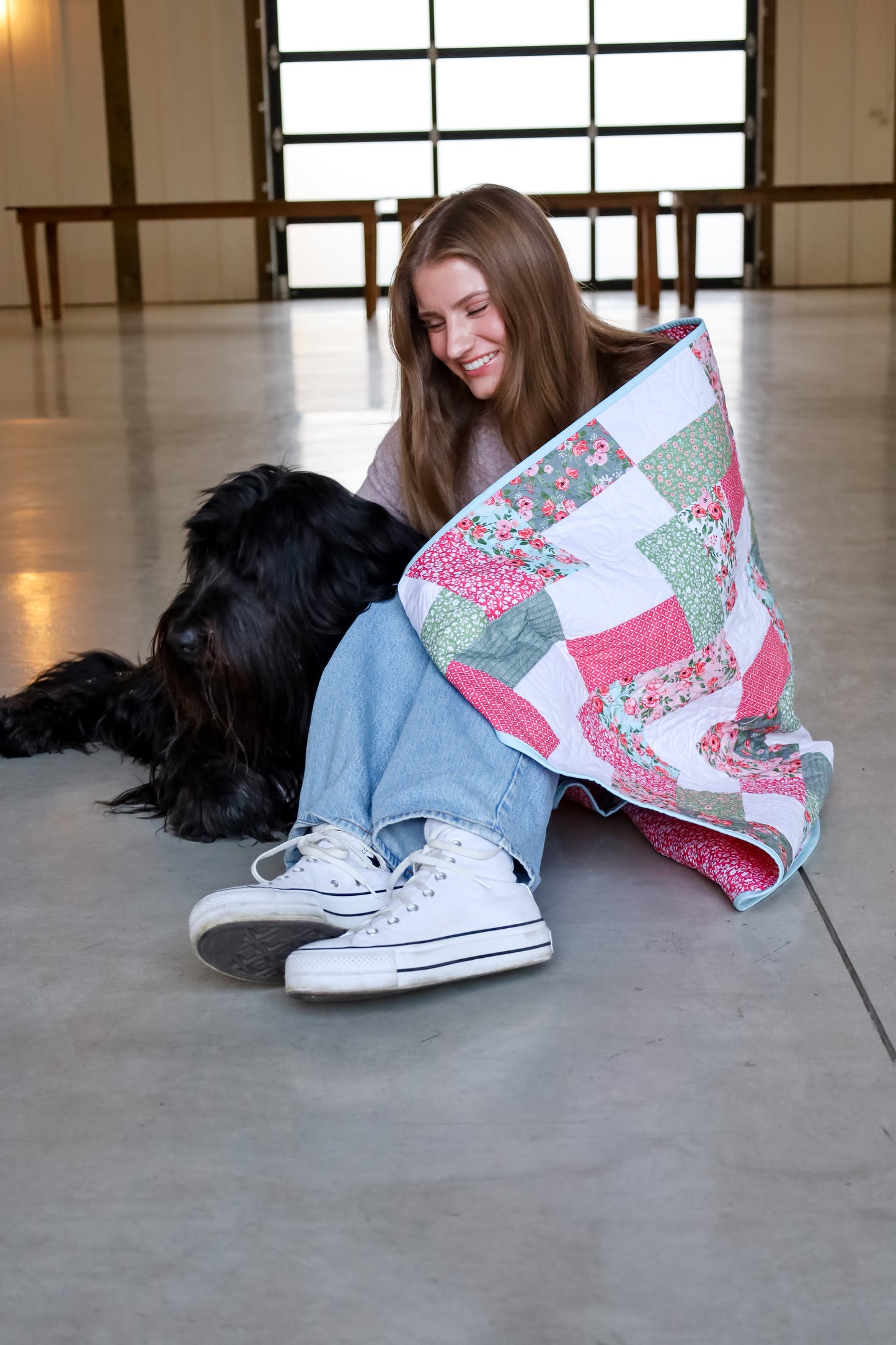Mixmaster Manchester Precut Sew-Ready Quilt Kit BACKING INCLUDED!