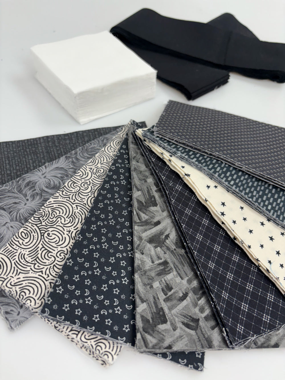 Mixmaster Steel Precut Sew-Ready Quilt Kit BACKING included