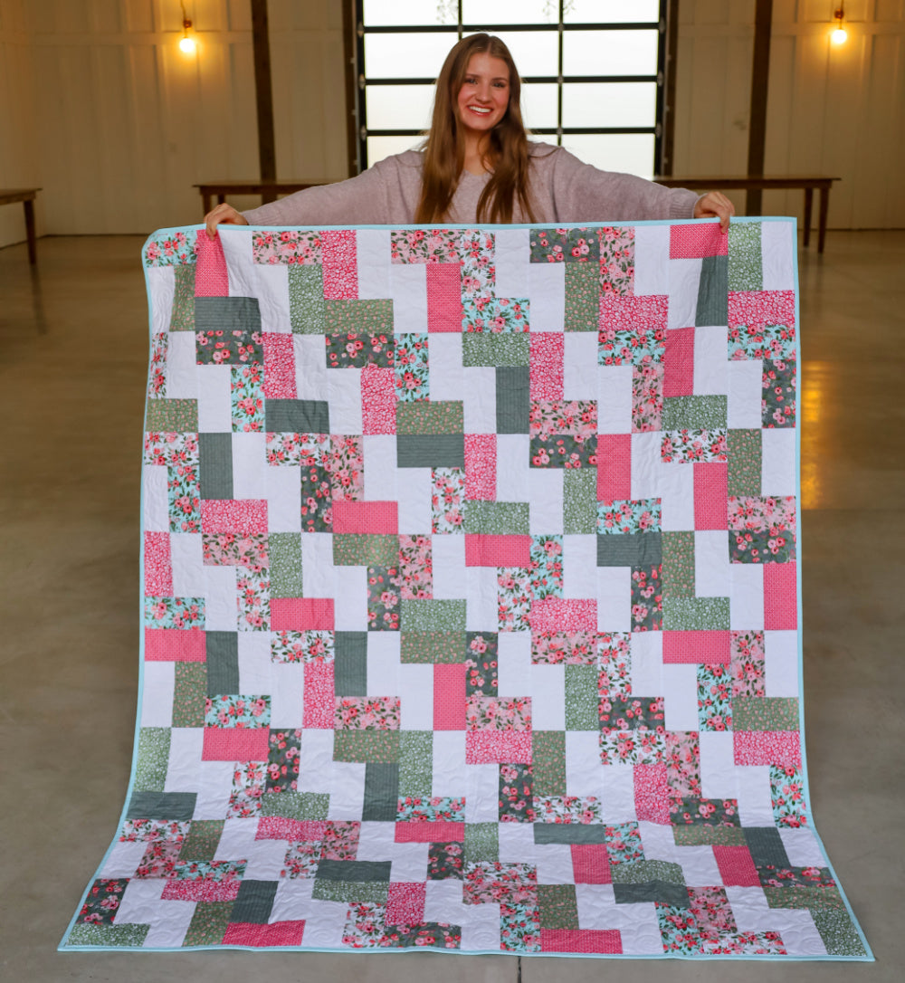 Mixmaster Manchester Precut Sew-Ready Quilt Kit BACKING INCLUDED!