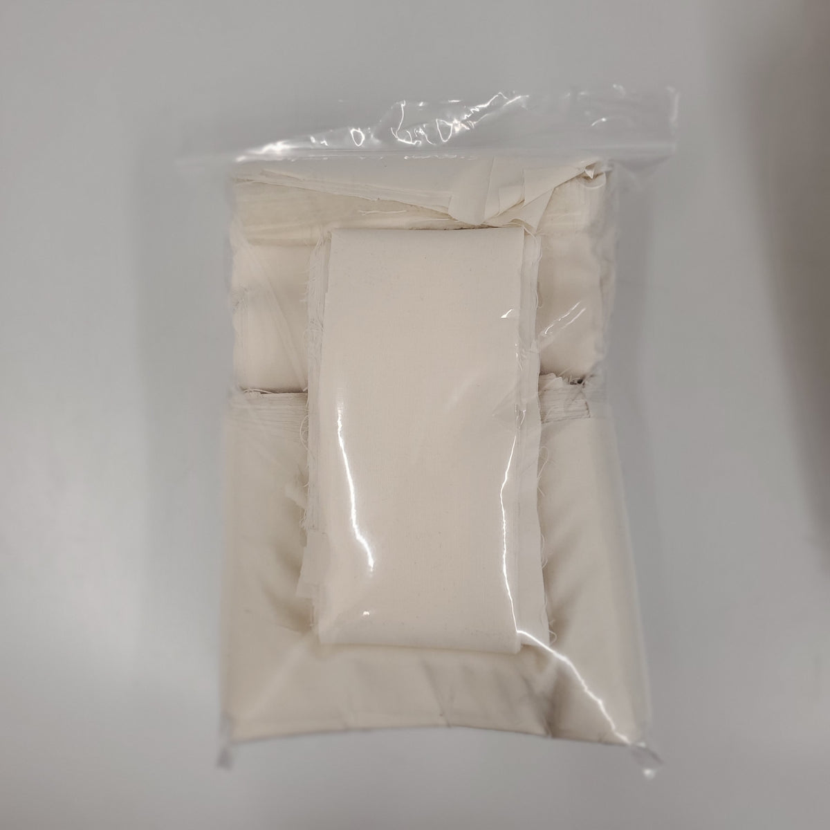 Pure Off-White Fabric Strips Scrap Pack 100% Cotton fabric lot 3 pounds of premium offwhite pre cut strips
