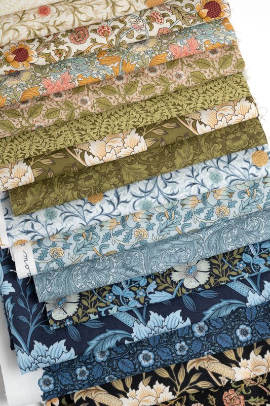 Morris Manor Jelly Roll® 8390JR Moda Precuts 100% cotton fabric quilt strips by Moda paper and cloth Barbara Brackman