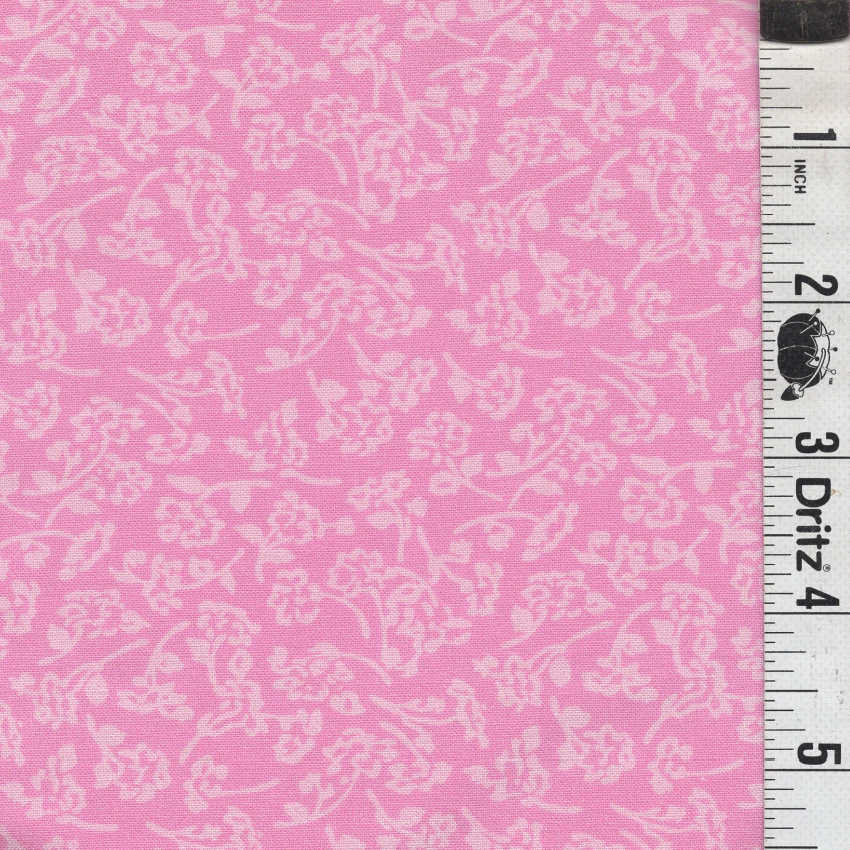 5-Yard Continuous Fabric Cuts Blush Petal Whirl – Endless Possibilities!